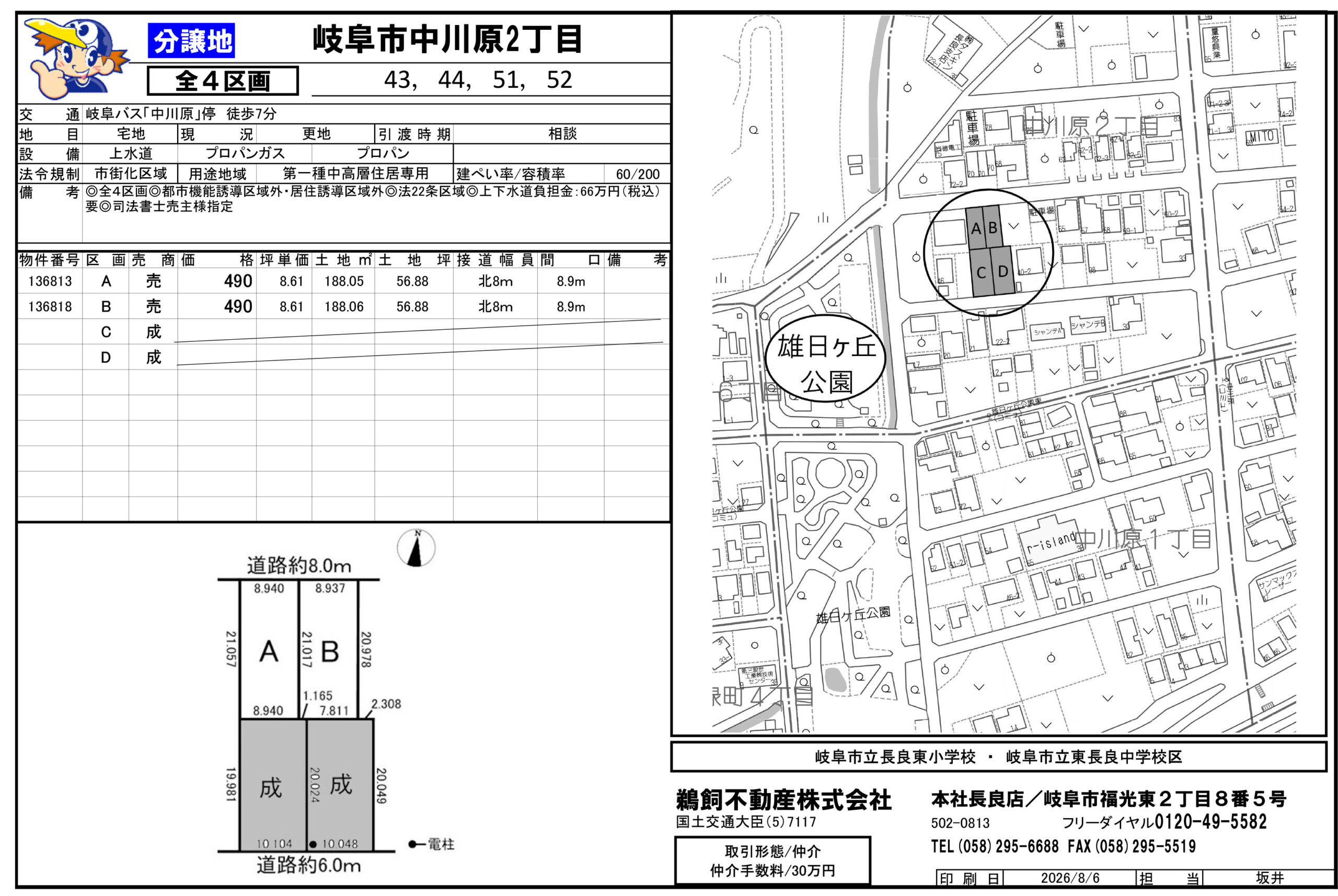 岐阜市中川原